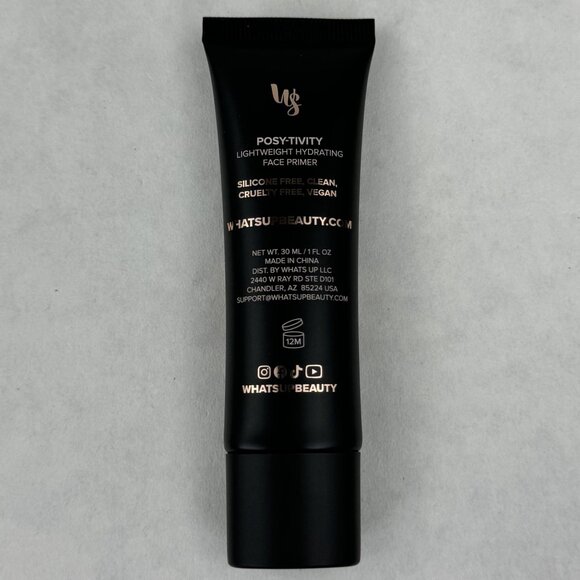 Whats Up Beauty Posy-Tivity Lightweight Hydrating Face Primer 30ml Vegan NEW - Picture 4 of 8